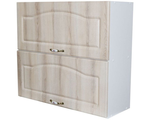 Corp superior 60 cu 2 usi orizontale Zebra MDF sonoma mustata